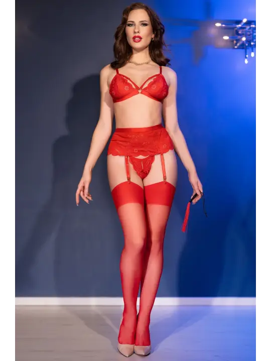 CONJUNTO DE 5 PEÇAS CR-4895 VERMELHO CHILIROSE