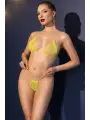 BIQUÍNI DE STRASS CR-4898 AMARELO CHILIROSE