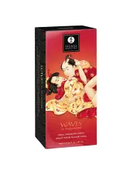 SPRAY PARA SEXO ORAL COM AROMA CHAMPANHE/MORANGO WAVES OF PLEASURE SHUNGA