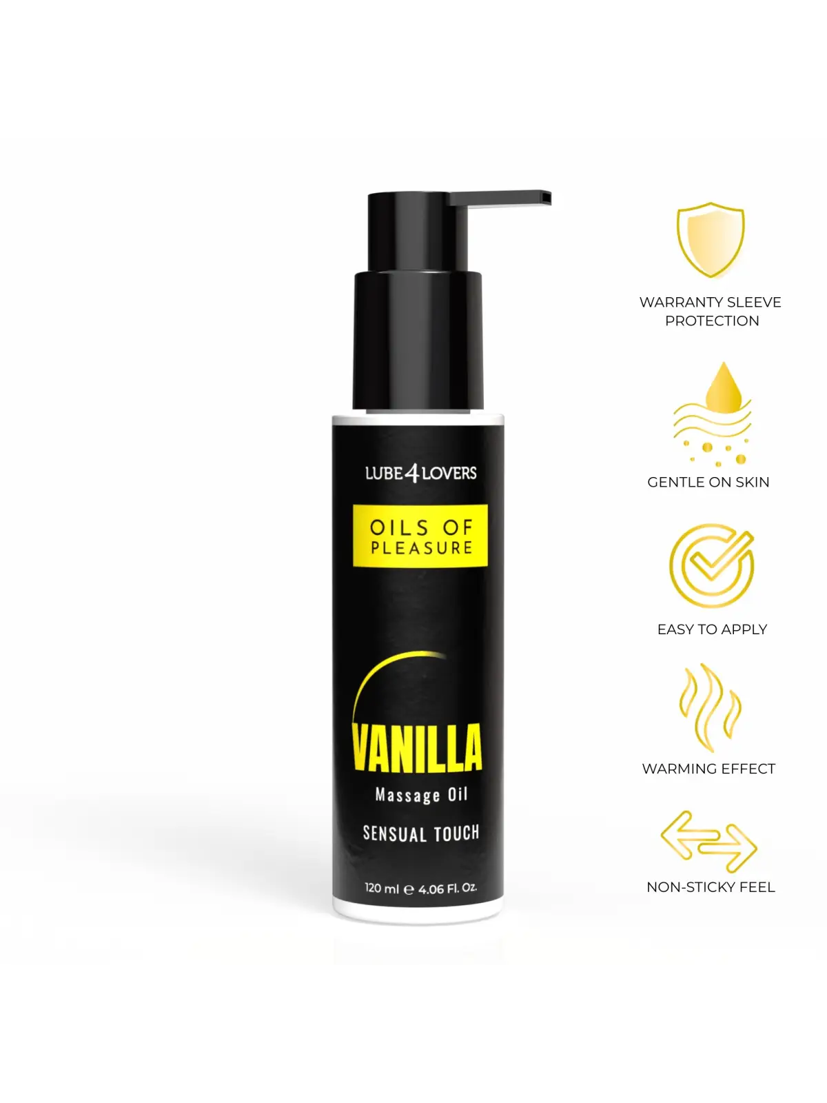 PLEASURE VANIGLIA 120 ML OLIO DA MASSAGGIO