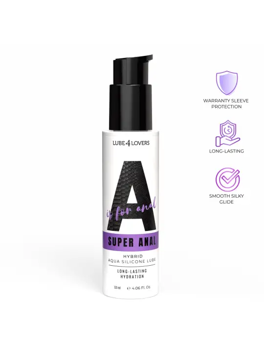 LUBRIFICANTE ANALE A IS FOR SUPER ANAL 120ML