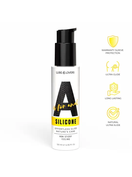 LUBRIFICANTE ANALE A IS FOR SILICONE 120 ML
