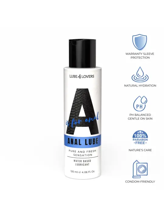A IS FOR ANAL LUBE LUBRIFICANTE ANALE