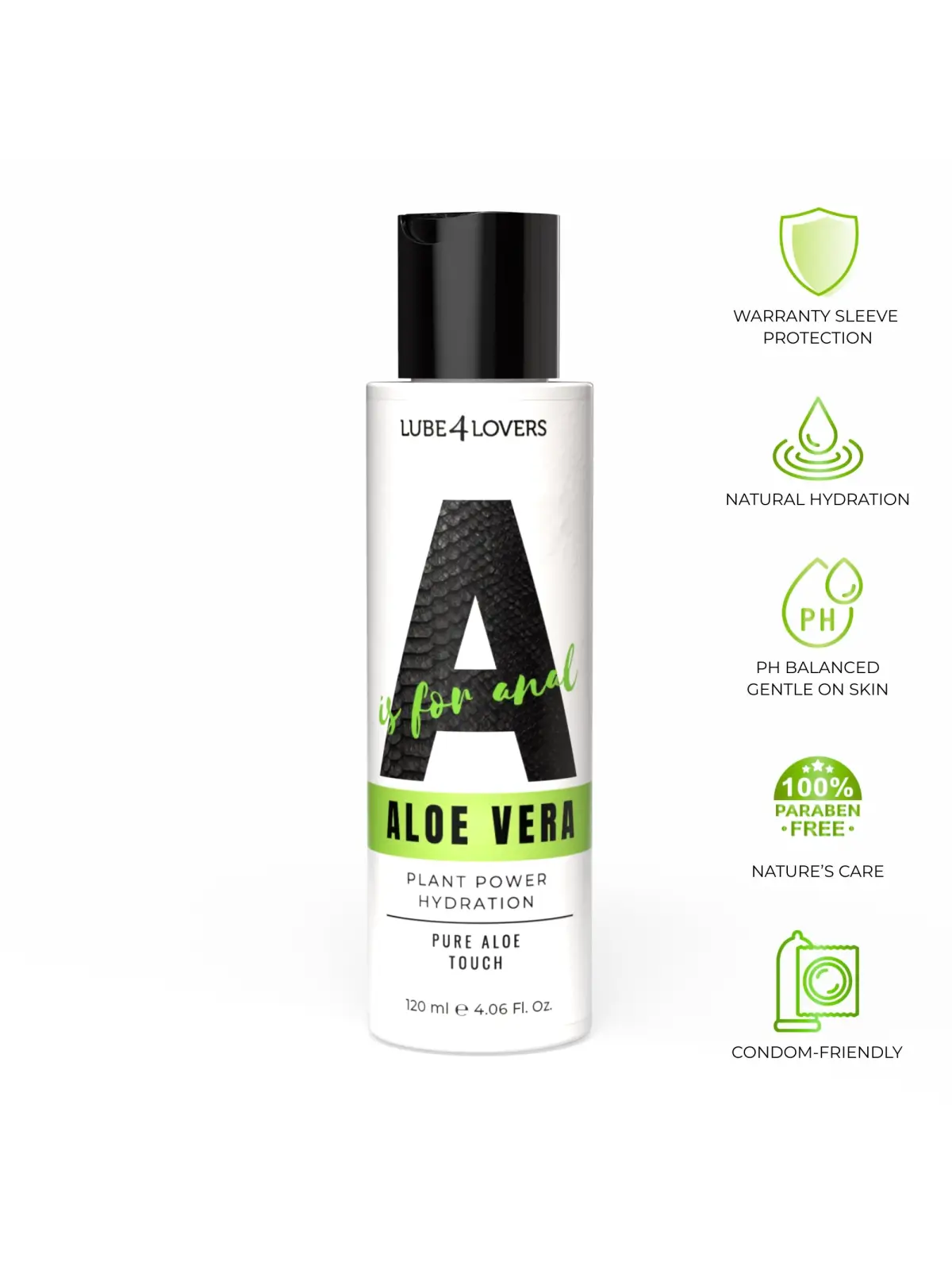 A IS FOR ALOE VERA LUBRIFICANTE ANALE