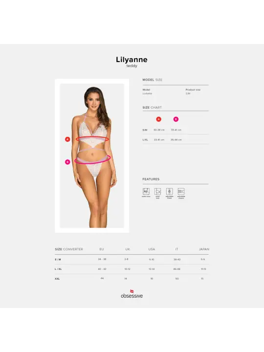 BODY LILYANNE OBSESSIVE BRANCO