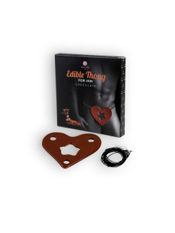 TANGA MASCULINA COMESTÍVEL CHOCOLATE