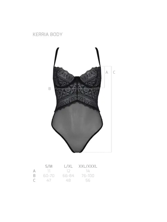 BODY KERRIA PRETO ECO COLLECTION PASSION