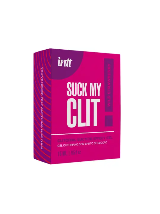 GEL ESTIMULANTE SUCK MY CLIT MORANGO SILVESTRE 15ML INTT