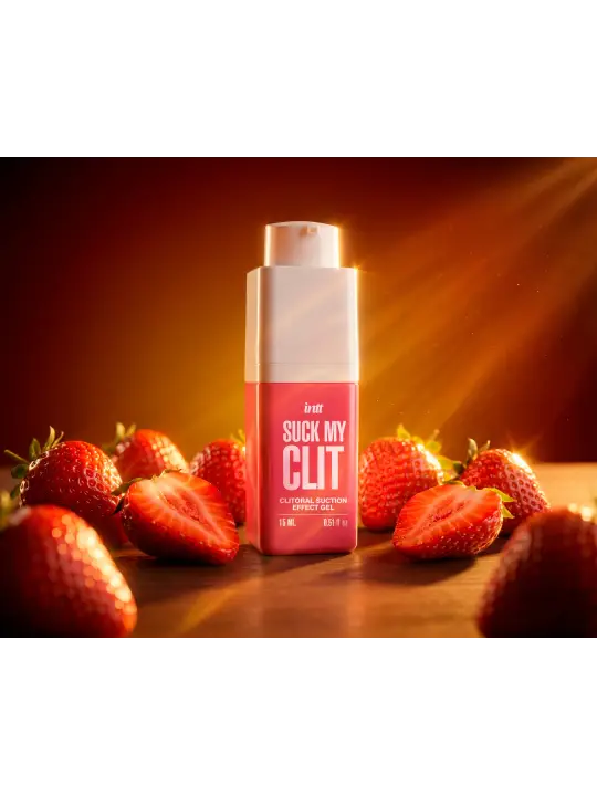 GEL ESTIMULANTE SUCK MY CLIT MORANGO SILVESTRE 15ML INTT