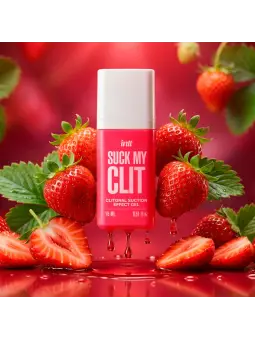 GEL ESTIMULANTE SUCK MY CLIT MORANGO SILVESTRE 15ML INTT