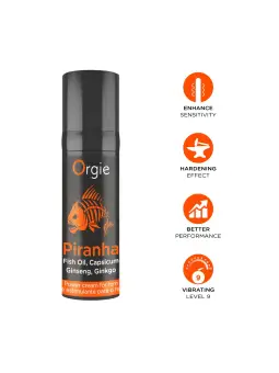 CREME ESTIMULANTE PARA HOMEM PIRANHA POWER CREAM 15ML ORGIE