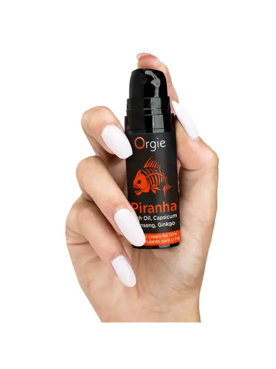 CREME ESTIMULANTE PARA HOMEM PIRANHA POWER CREAM 15ML ORGIE