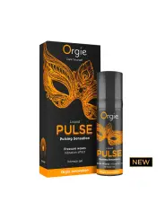 GEL ESTIMULANTE UNISEXO COM EFEITO PULSANTE LIQUID PULSE 15ML ORGIE