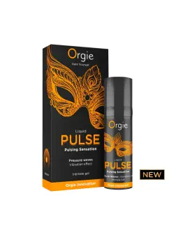 GEL ESTIMULANTE UNISEXO COM EFEITO PULSANTE LIQUID PULSE 15ML ORGIE