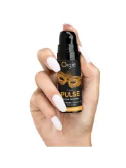 GEL ESTIMULANTE UNISEXO COM EFEITO PULSANTE LIQUID PULSE 15ML ORGIE