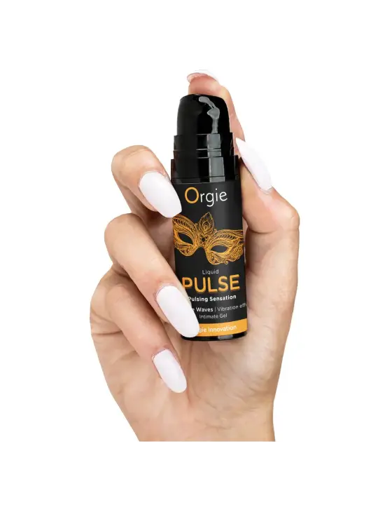 GEL ESTIMULANTE UNISEXO COM EFEITO PULSANTE LIQUID PULSE 15ML ORGIE