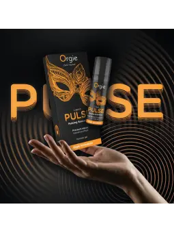 GEL ESTIMULANTE UNISEXO COM EFEITO PULSANTE LIQUID PULSE 15ML ORGIE