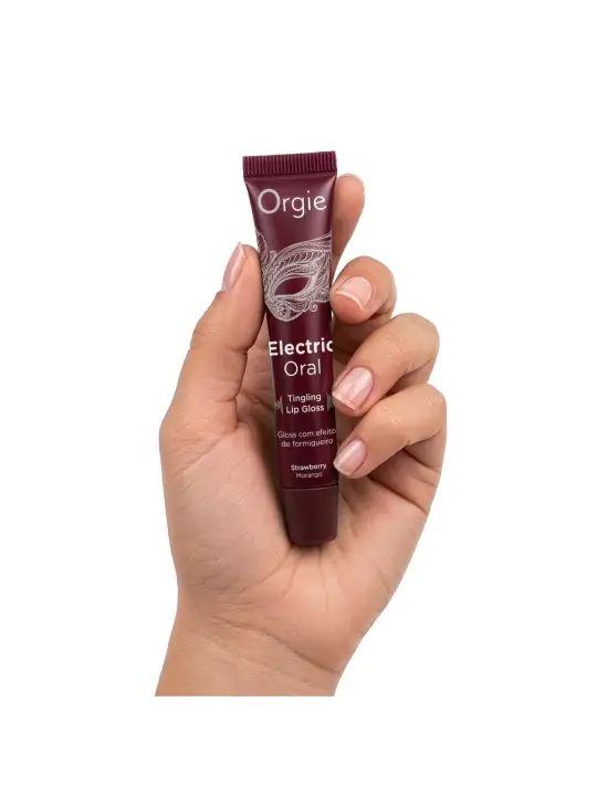 BATOM COM EFEITO FORMIGUEIRO ELECTRIC ORAL TINGLING LIP GLOSS 10ML ORGIE