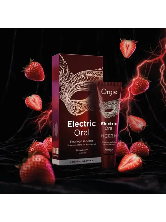 BATOM COM EFEITO FORMIGUEIRO ELECTRIC ORAL TINGLING LIP GLOSS 10ML ORGIE