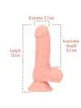 DILDO REALISTA LEO 13 CM MADE IN ITALY