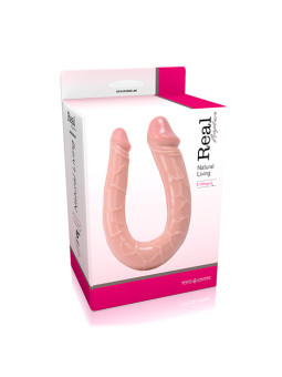 DILDO DUPLO U-SHAPED REAL RAPTURE