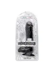DILDO REALISTA LUCIO PINK 28 CM MADE IN ITALY