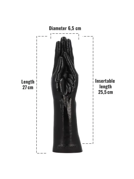 PUNHO PARA FISTING ANAL TOYS EXTREME MANIA 27 CM MADE IN ITALY