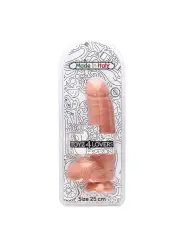 DILDO REALISTA ACHILLE FLESH 25 CM MADE IN ITALY