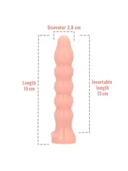 DILDO ANAL GAIO 15 CM MADE IN ITALY