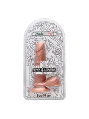 DILDO REALISTA EMILIO PINK 19 CM MADE IN ITALY