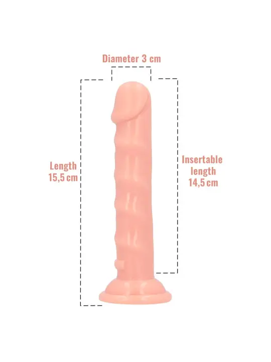 DILDO ANAL UGO 15.5 CM MADE IN ITALY