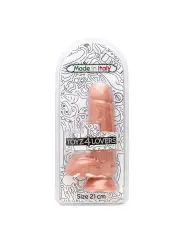DILDO REALISTA ARMANDO FLESH 21 CM MADE IN ITALY 