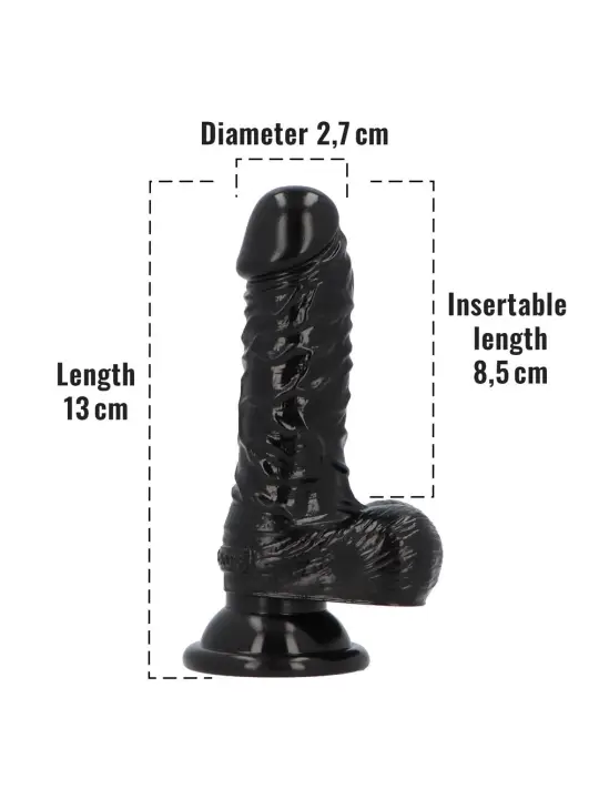 DILDO REALISTA LEO 13 CM MADE IN ITALY
