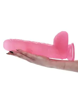 DILDO REALISTA BRUTO 31.5 CM ROSA MADE IN ITALY 