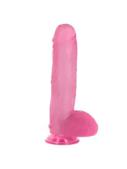 DILDO REALISTA BRUTO 31.5 CM ROSA MADE IN ITALY 