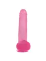 DILDO REALISTA BRUTO 31.5 CM ROSA MADE IN ITALY 