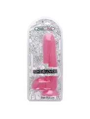 DILDO REALISTA BRUTO 31.5 CM ROSA MADE IN ITALY 