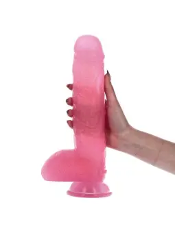 DILDO REALISTA BRUTO 31.5 CM ROSA MADE IN ITALY 