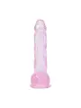 DILDO REALISTA COM TESTÍCULOS 5 /12.7 CM ROSA REAL ROCK