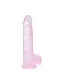 DILDO REALISTA COM TESTÍCULOS 5 /12.7 CM ROSA REAL ROCK