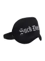 VENDA SUCK DON'T BITE PRINTED SATIN PRETA OUCH!