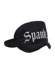 VENDA SPANK ME PRINTED SATIN PRETA OUCH!