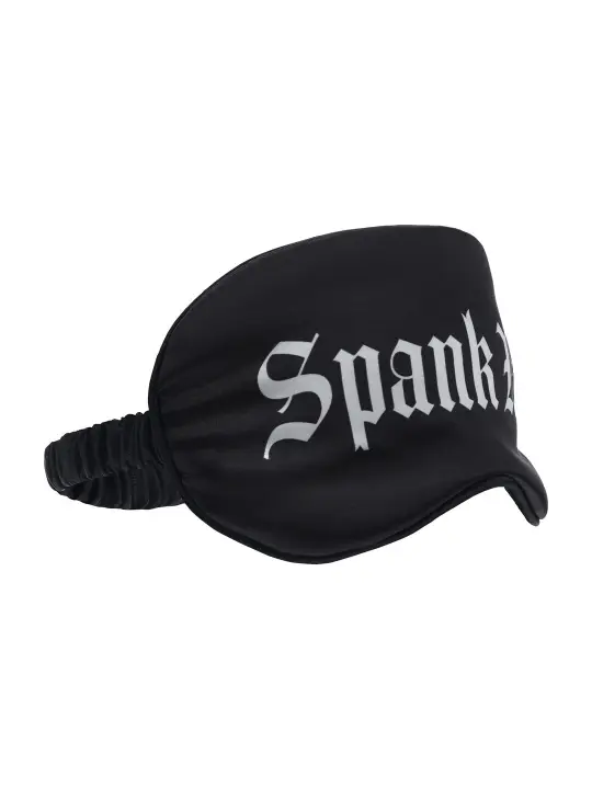 VENDA SPANK ME PRINTED SATIN PRETA OUCH!