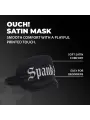 VENDA SPANK ME PRINTED SATIN PRETA OUCH!