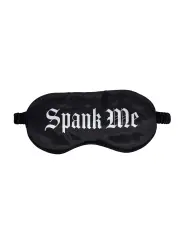 VENDA SPANK ME PRINTED SATIN PRETA OUCH!
