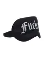 VENDA FUCK OFF PRINTED SATIN PRETA OUCH!