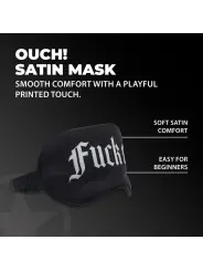 VENDA FUCK OFF PRINTED SATIN PRETA OUCH!