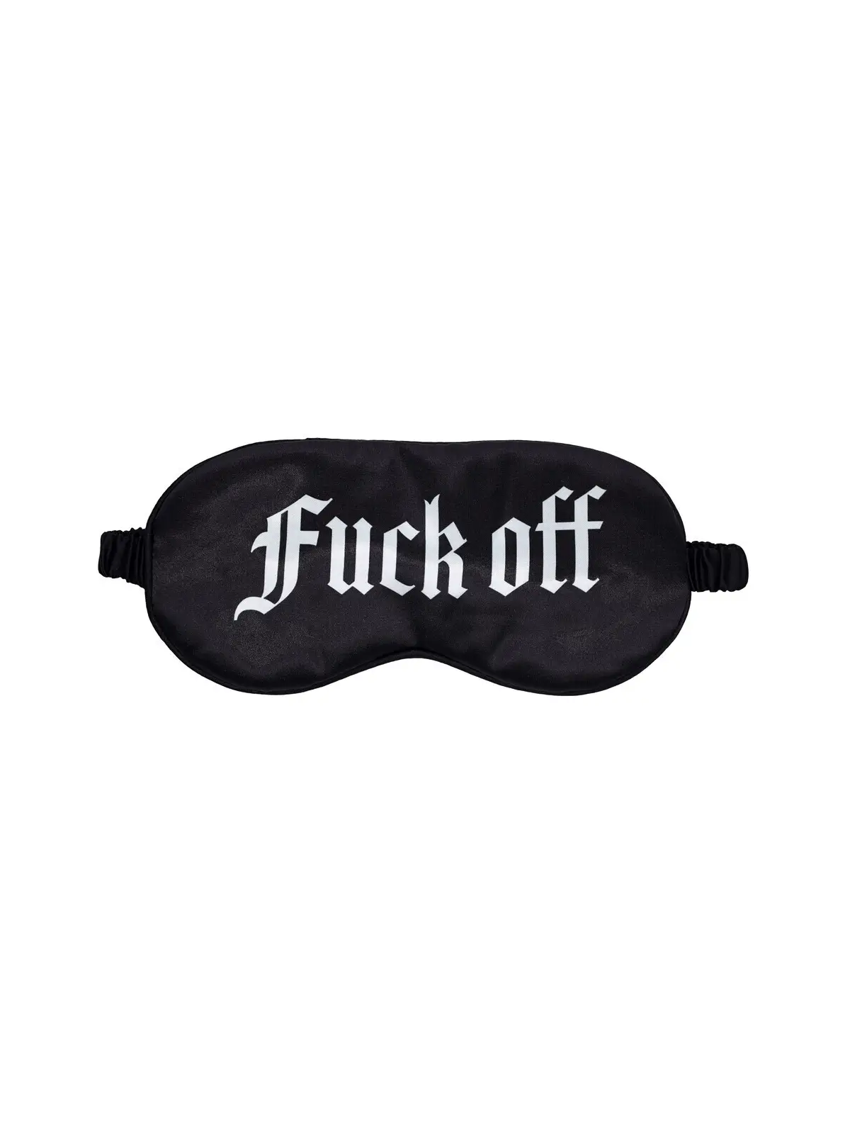 VENDA FUCK OFF PRINTED SATIN PRETA OUCH!