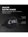VENDA CUM SLUT PRINTED SATIN PRETA OUCH!