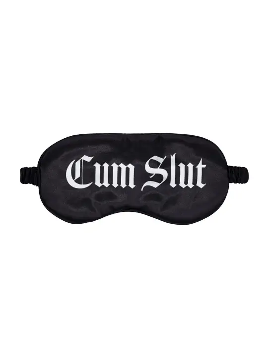VENDA CUM SLUT PRINTED SATIN PRETA OUCH!
